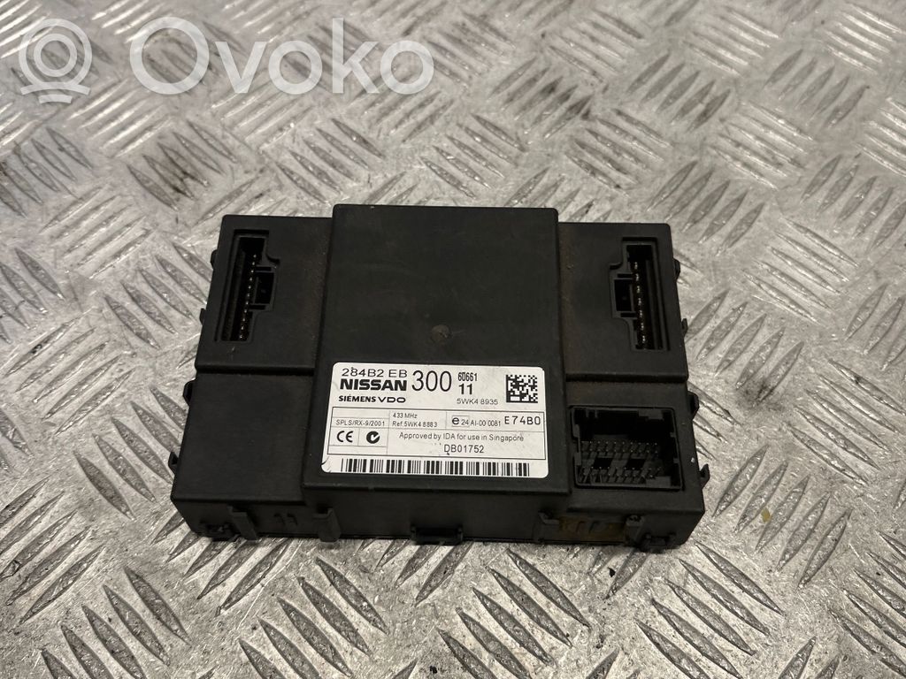 Nissan Navara D40 Komforto modulis 