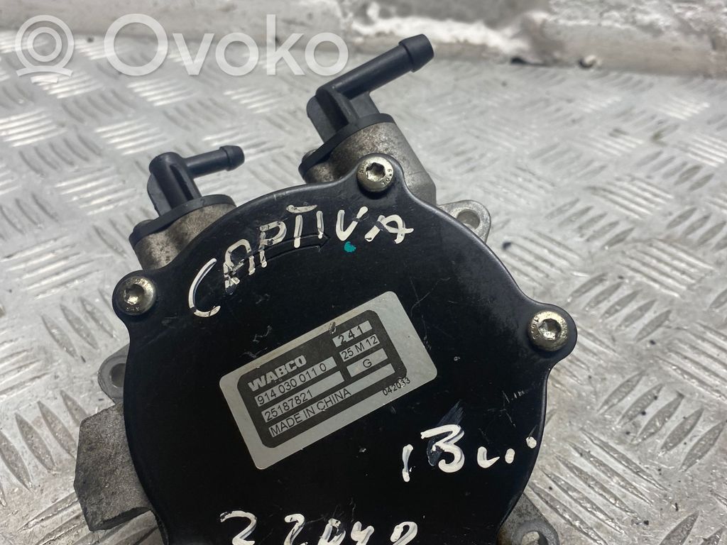 Chevrolet Captiva Vacuum pump 