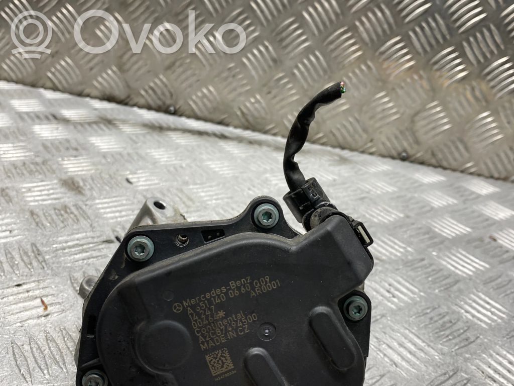 Mercedes-Benz SLK R172 Zawór EGR 