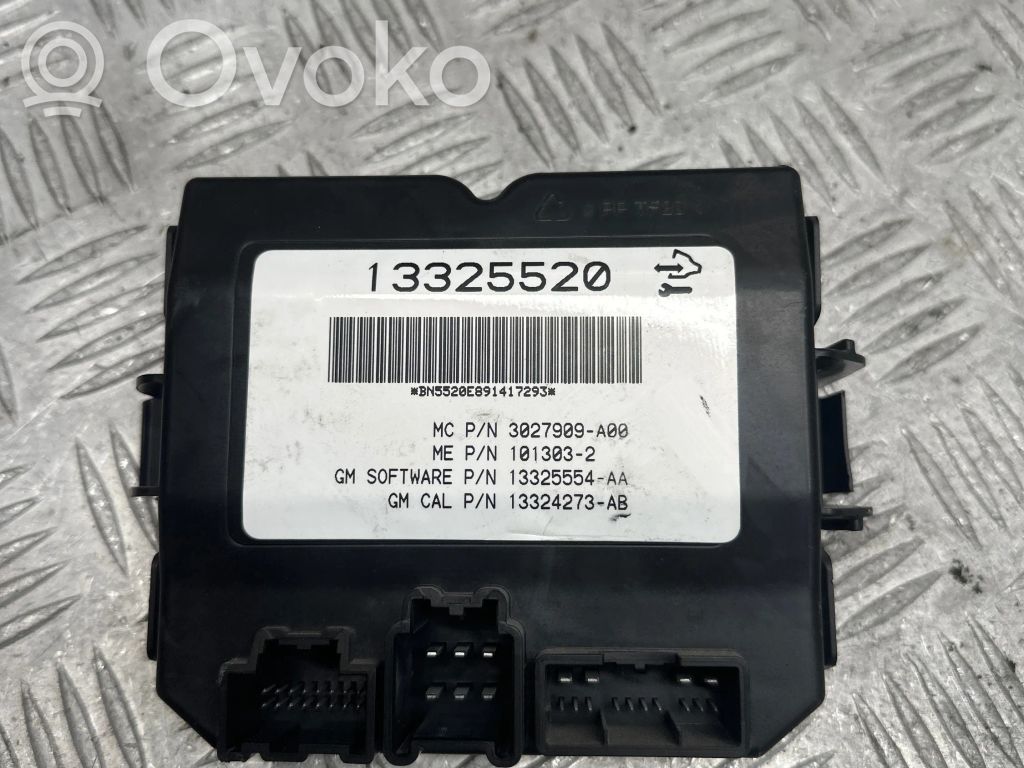 Opel Insignia A Tailgate/trunk control unit/module 