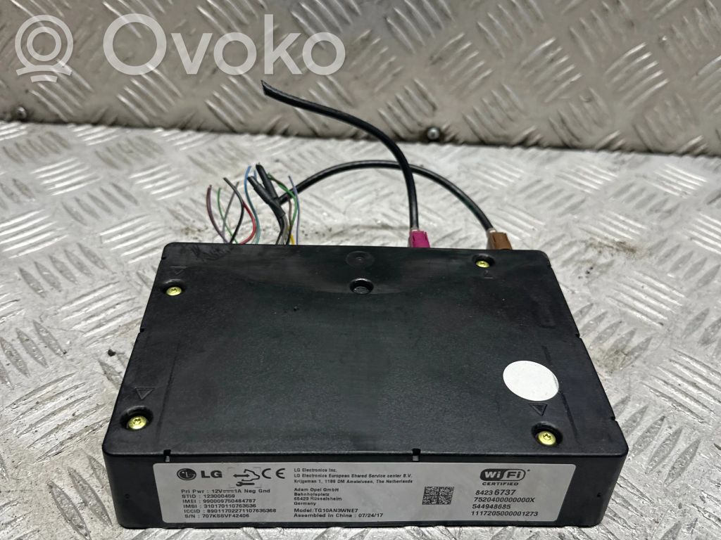 Opel Astra K Other control units/modules 