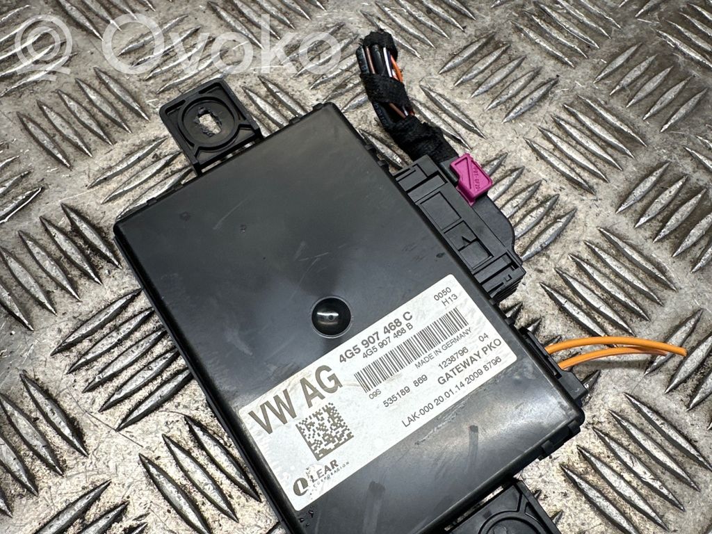 Audi A6 S6 C7 4G Gateway control module 