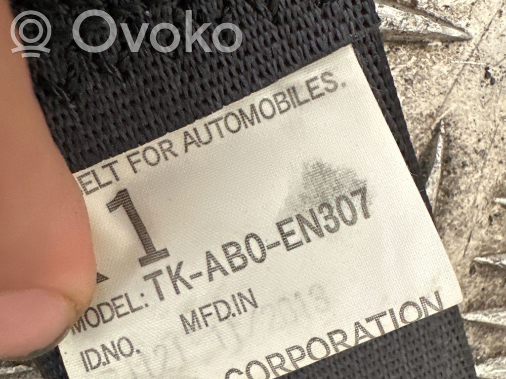 Mitsubishi Outlander Cinturón trasero 