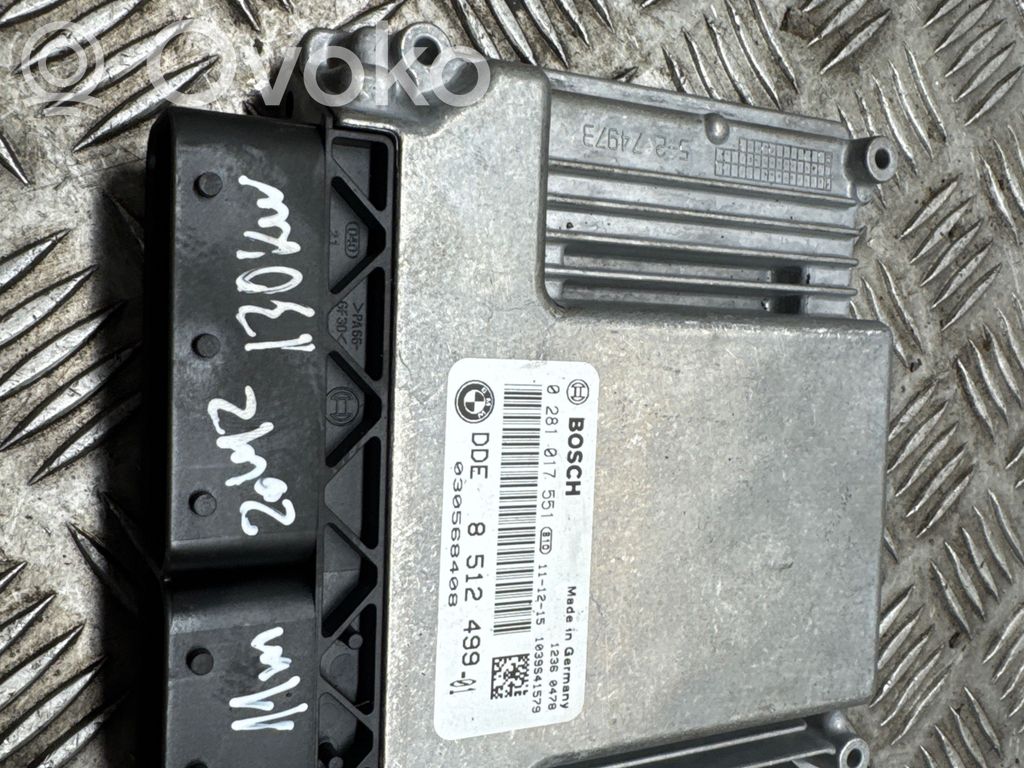 BMW X1 E84 Engine control unit/module 