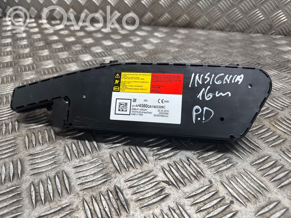 Poduszka powietrzna Airbag fotela   0589P1000247,307891699AC