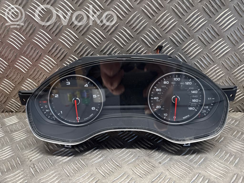 Audi A7 S7 4G Spidometrs (instrumentu panelī) 