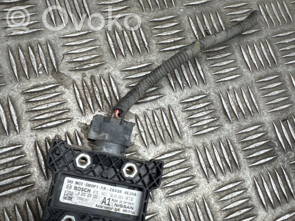 Nissan Qashqai Distronic sensors - adaptīvās kruīza kontroles sensors 