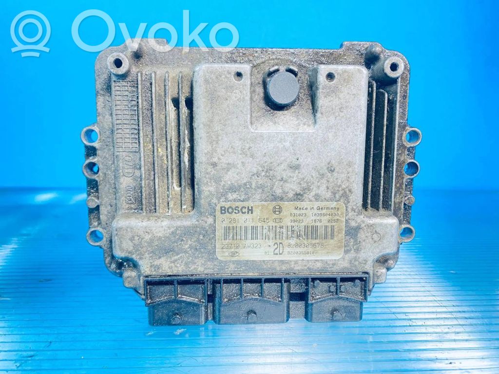 Engine control unit/module   23710AW323,0281011645,8200305678,8200355810
