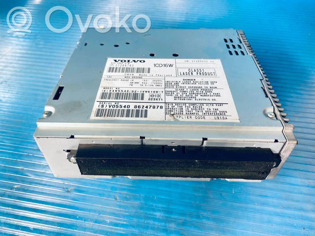 Volvo C30 Panel / Radioodtwarzacz CD/DVD/GPS 