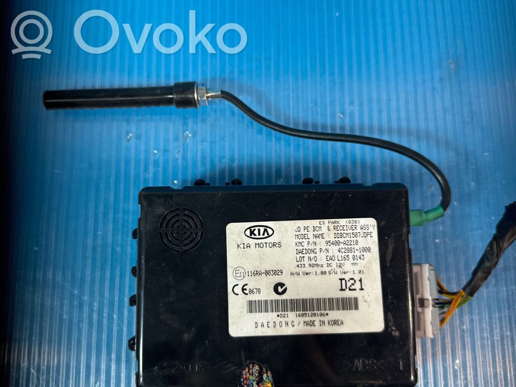 Autres unités de commande / modules   116RA003029,95400A2210