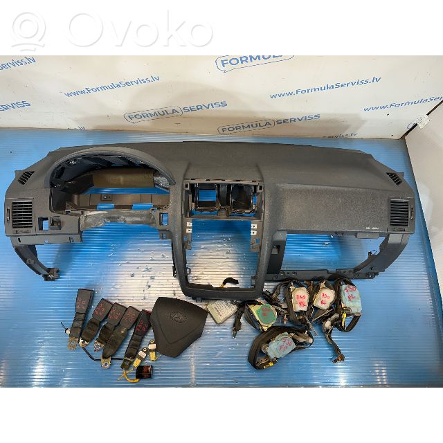 Juego de airbag con panel