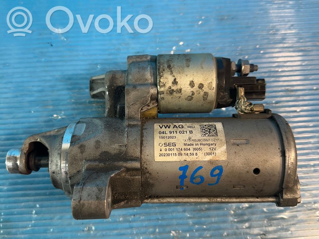 Motor de arranque   04L911021B,0001174604,15012023