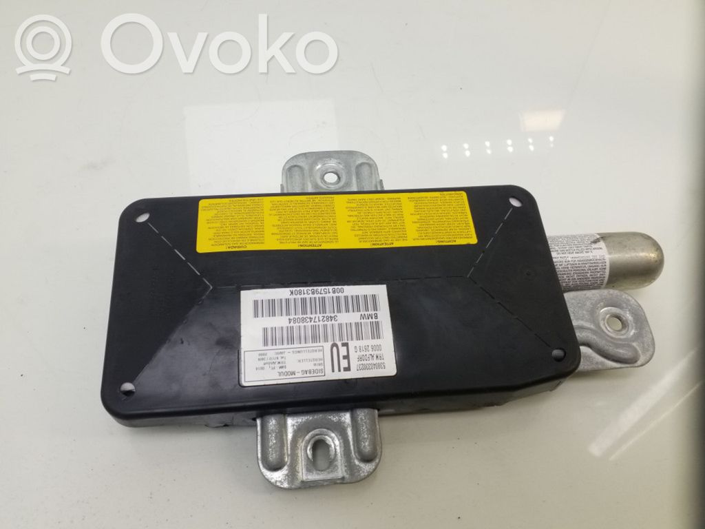 BMW 3 E46 Priekinių durų oro pagalvė 