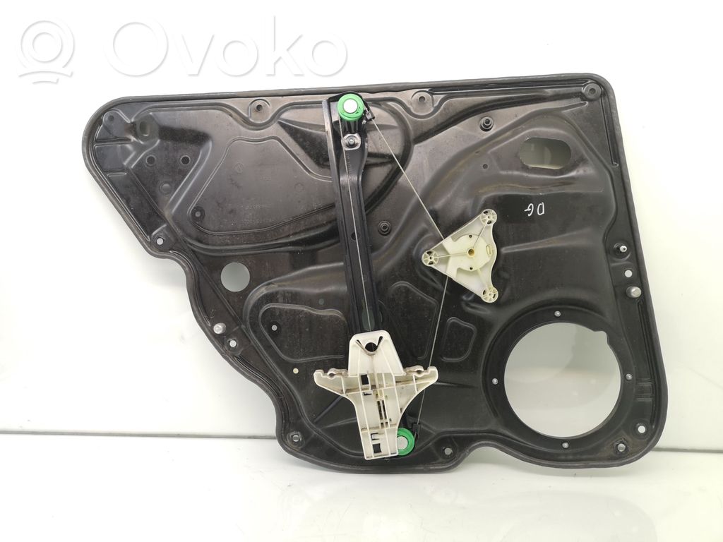 Mechanizm podnoszenia szyby tylnej bez silnika   3C4839756H,980862107,0741410608,974228114