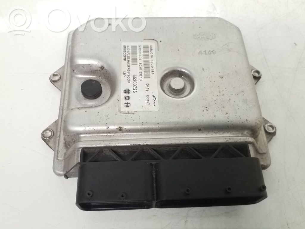Opel Combo D Unitate/modul de control motor 