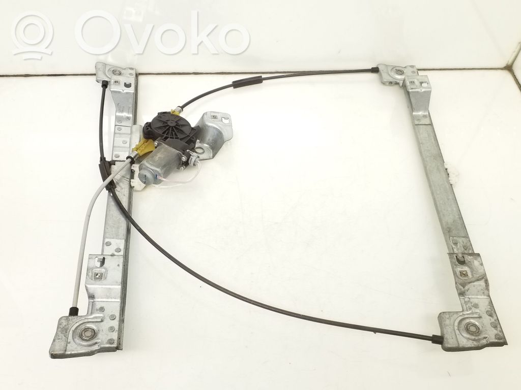 Renault Kangoo II Priekšpusē elektriskā loga pacelšanas mehānisma komplekts 
