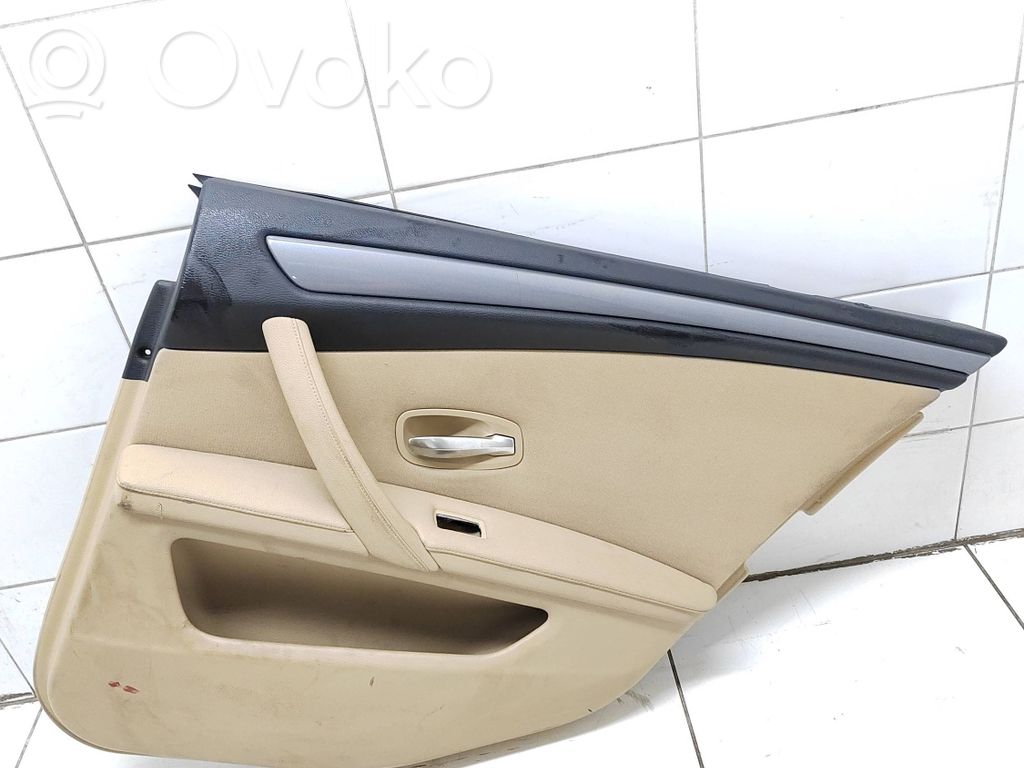 BMW 5 E60 E61 Rear door card panel trim 