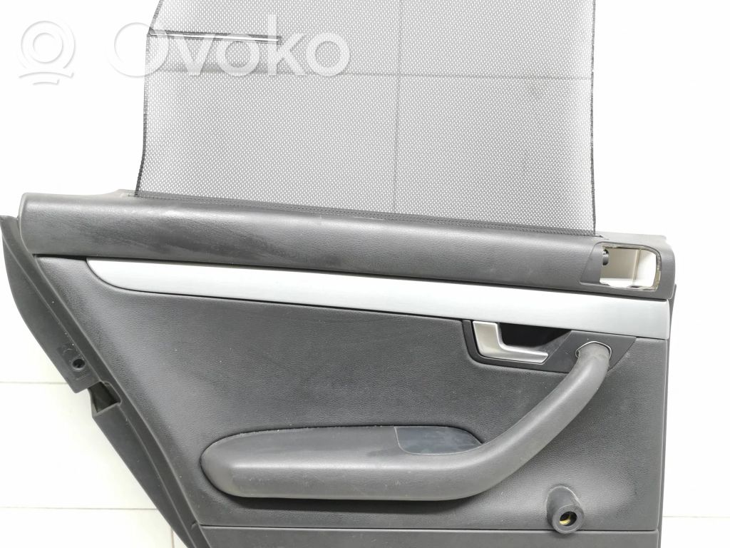 Audi A4 S4 B7 8E 8H Boczki / Poszycie drzwi tylnych 