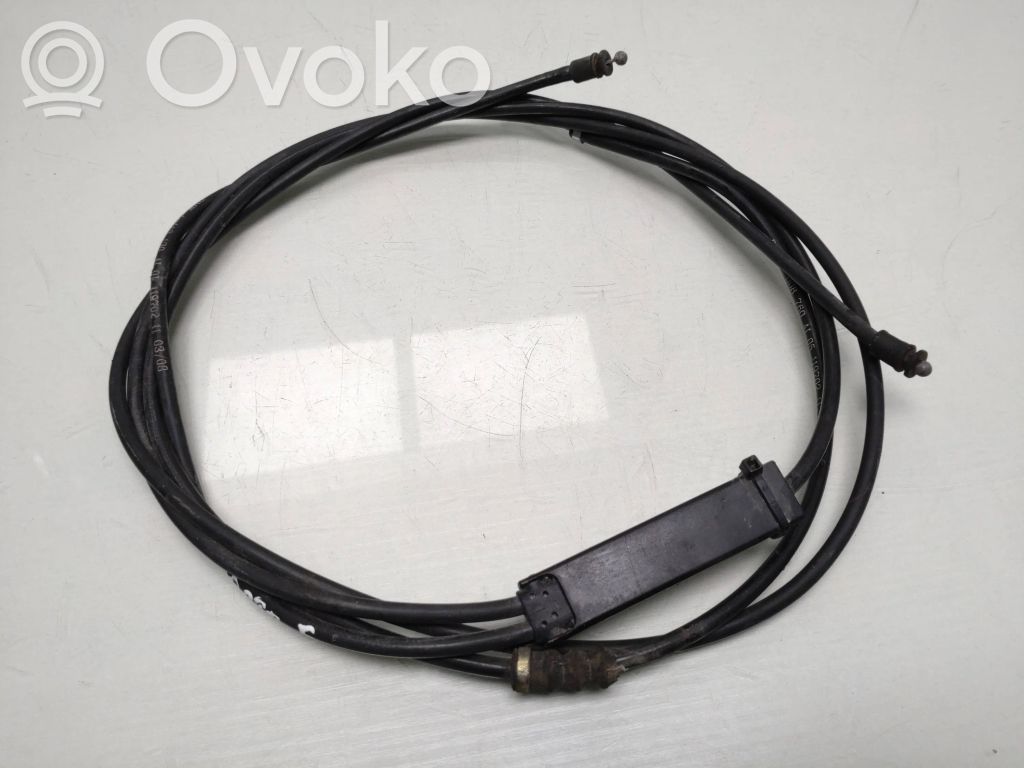 BMW 5 E60 E61 Engine bonnet/hood lock release cable 