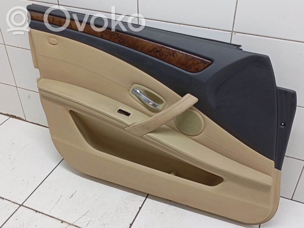 BMW 5 E60 E61 Boczki / Poszycie drzwi przednich 