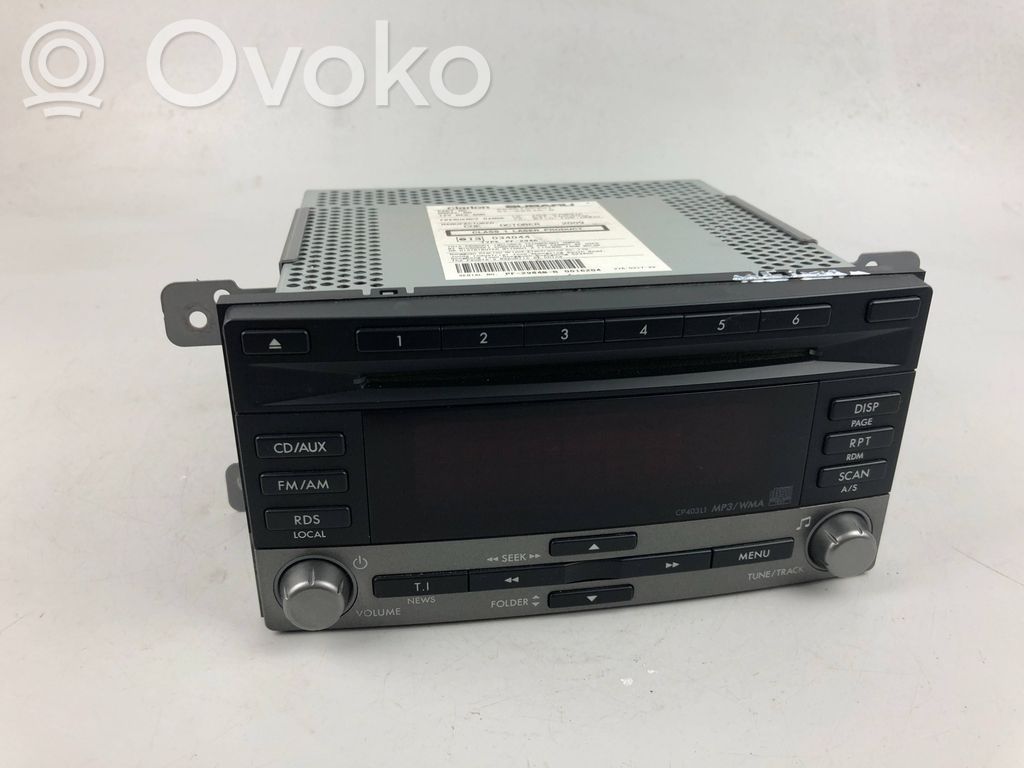 Subaru Forester SH Unité principale radio / CD / DVD / GPS 