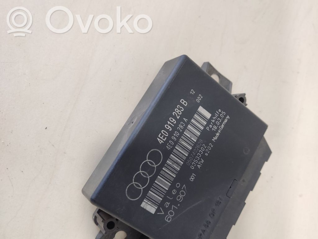 Audi A8 S8 D3 4E Parking PDC control unit/module 