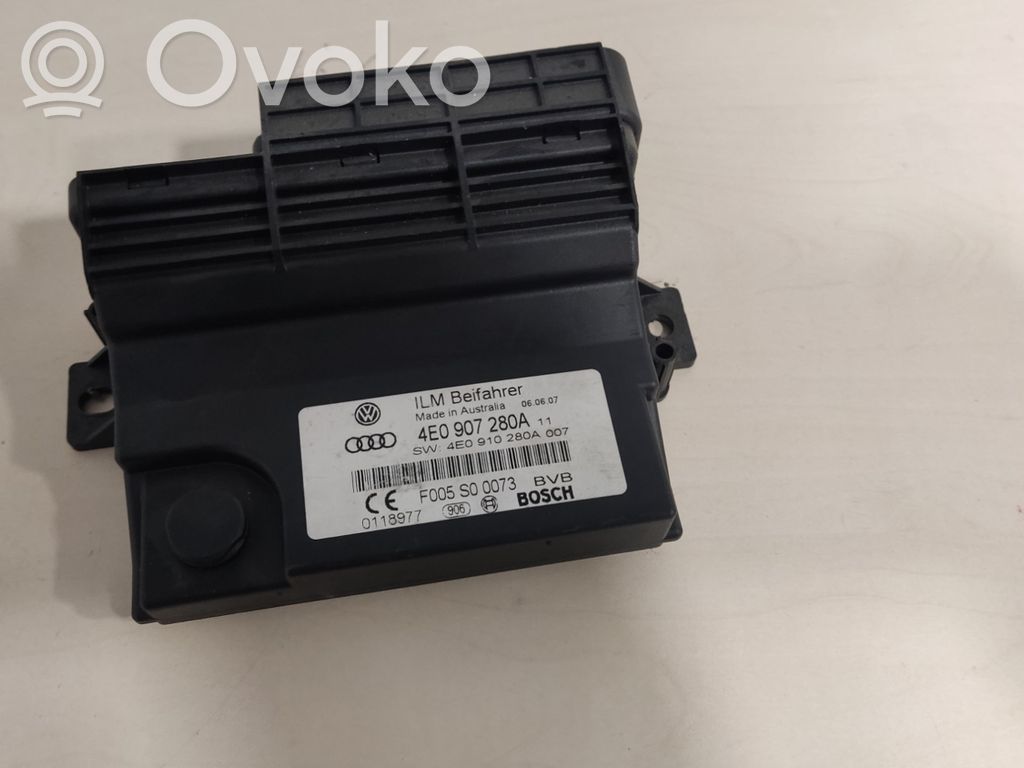 Other control units/modules   4E0907280A
