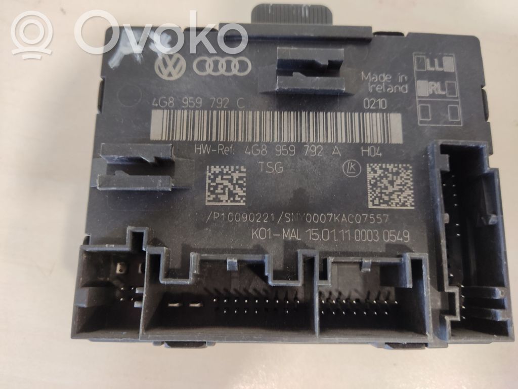 Door control unit/module   4G8959792C