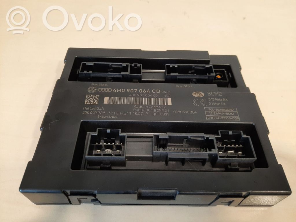 Audi A8 S8 D4 4H Module confort 