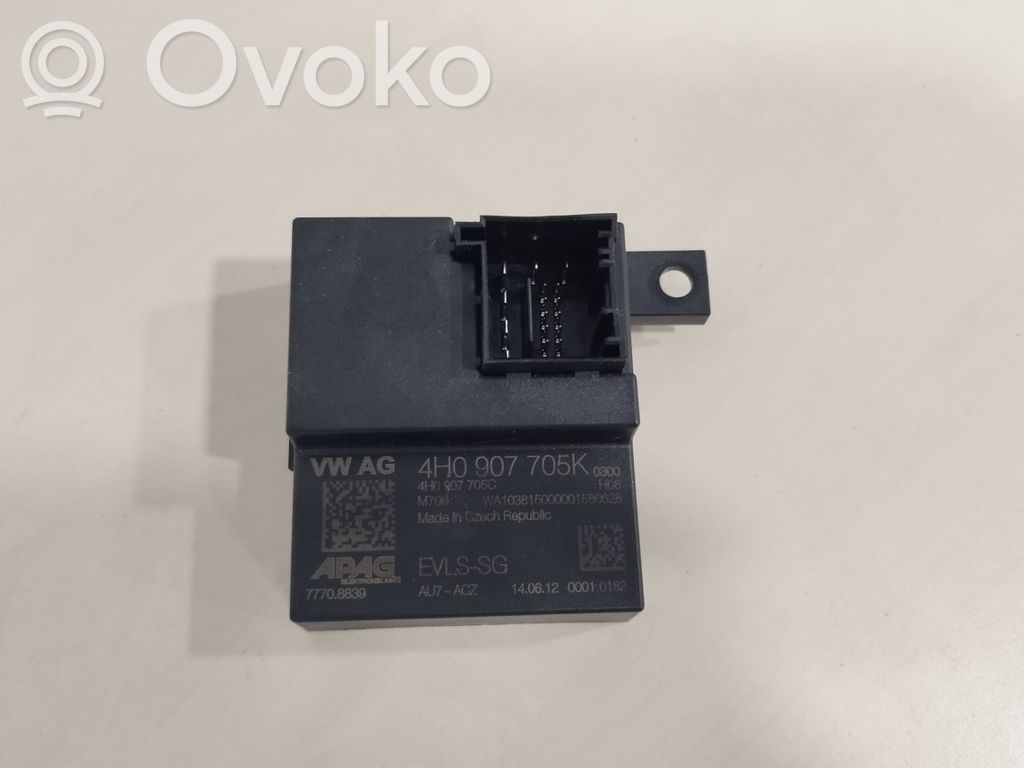 Audi A6 S6 C7 4G Módulo de control de la cremallera de dirección 