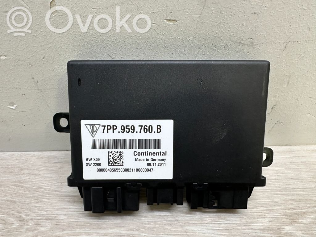 Porsche Cayenne (92A) Module de commande de siège 