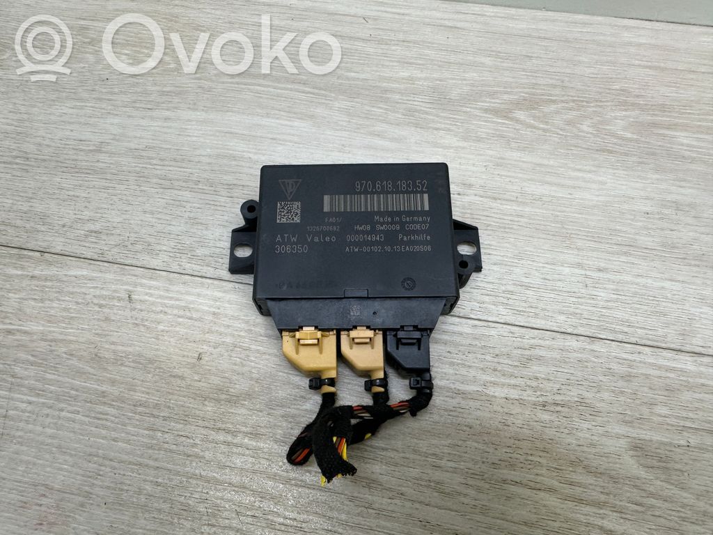 Porsche Panamera (970) Pysäköintitutkan (PCD) ohjainlaite/moduuli 
