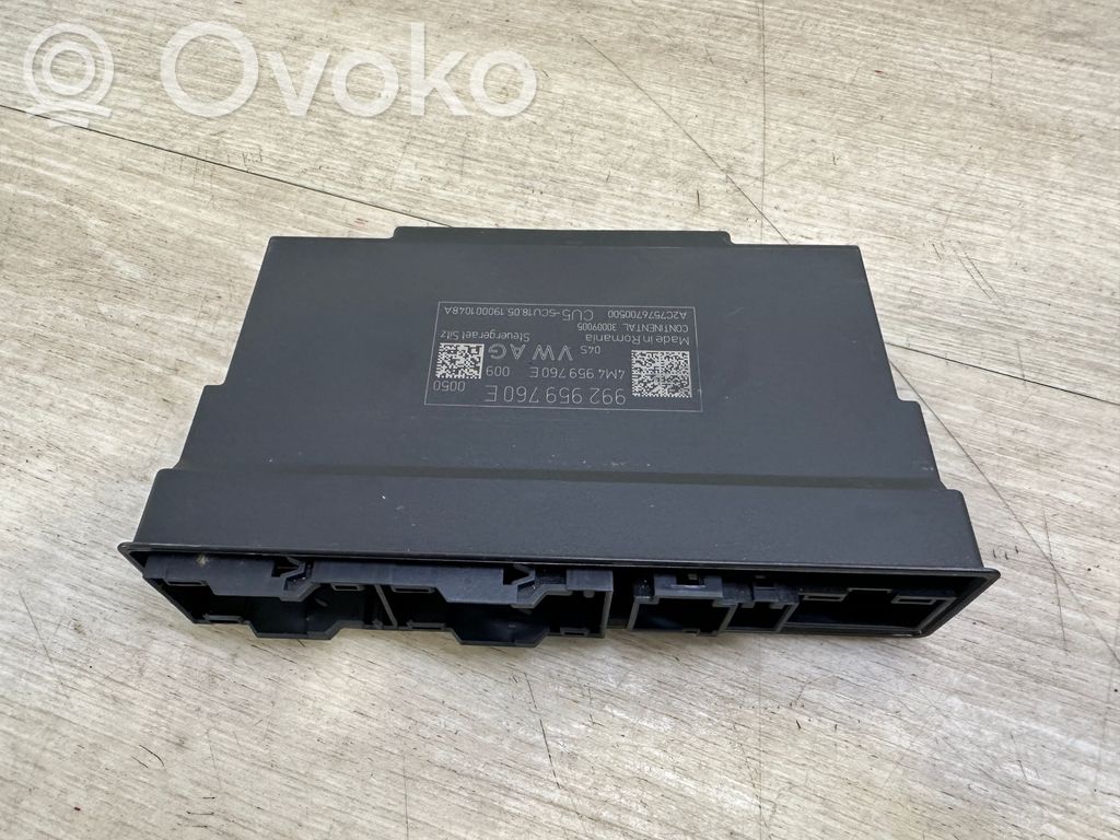 Porsche Cayenne (9Y0 9Y3) Module de commande de siège 