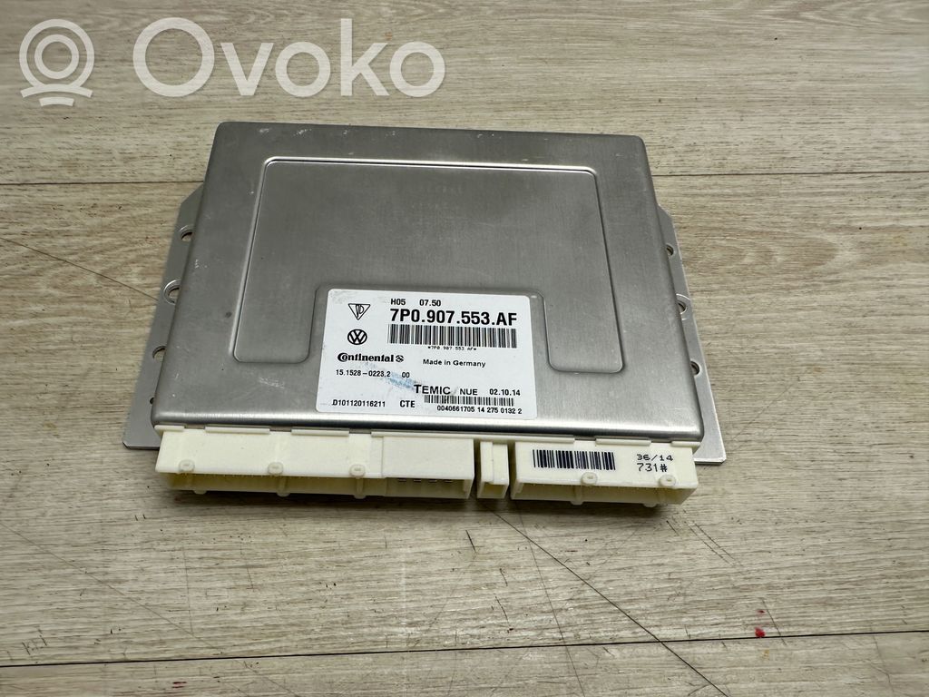 Porsche Cayenne (92A) Module de commande suspension 