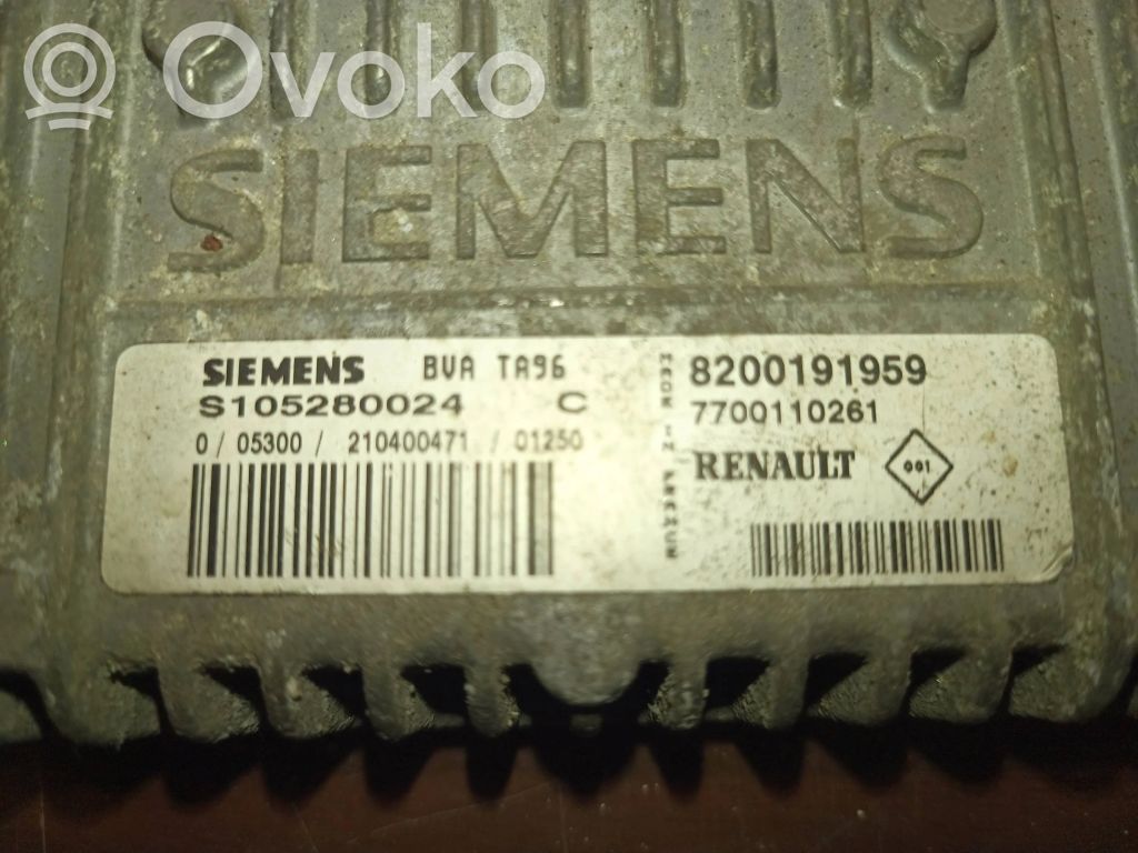 Renault Scenic I Module de contrôle de boîte de vitesses ECU 