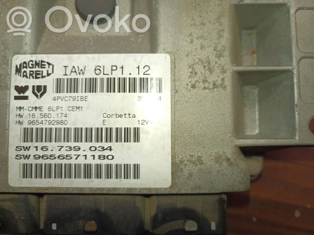 Peugeot 407 Engine control unit/module 