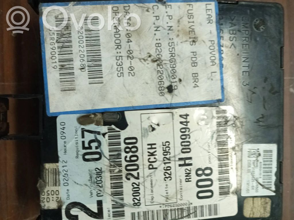 Moduł / Sterownik immobilizera   8200041518,00676500,21658625H