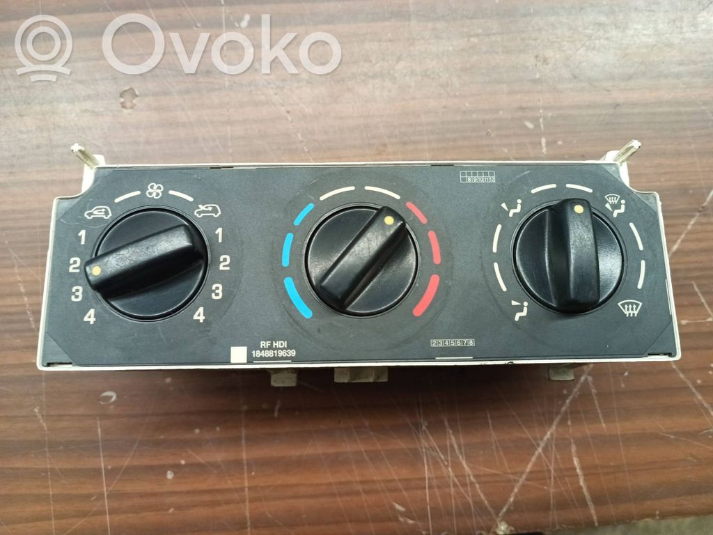 Peugeot Partner Climate control unit 