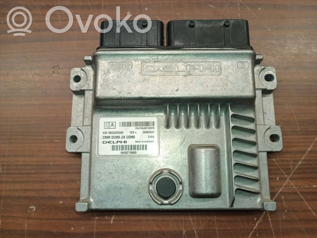 Engine control unit/module   9804828580,28402641,9808270880