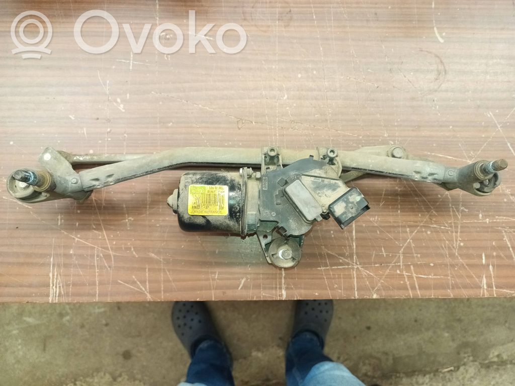 Citroen C3 Wischergestänge Wischermotor vorne 