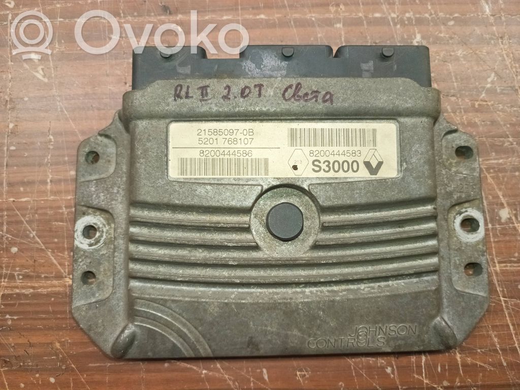 Renault Espace -  Grand espace IV Engine control unit/module 