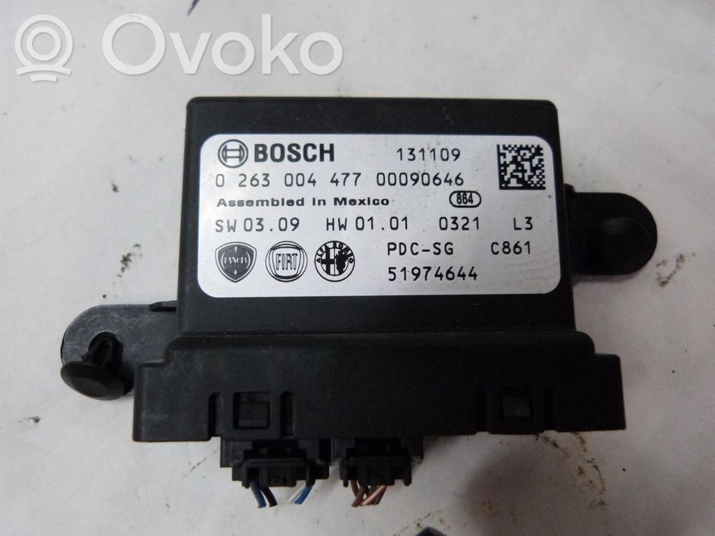 Fiat 500L Parking PDC control unit/module 