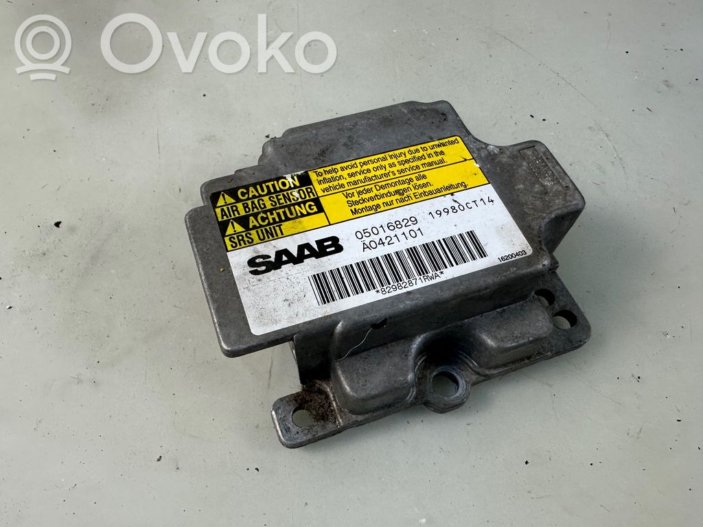 Saab 9-3 Ver1 Airbag control unit/module 