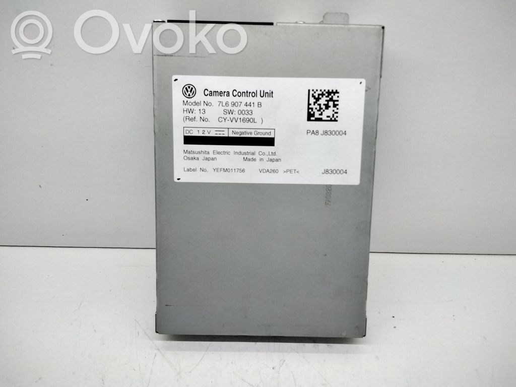 Volkswagen Touareg I Modul unitate control cameră 