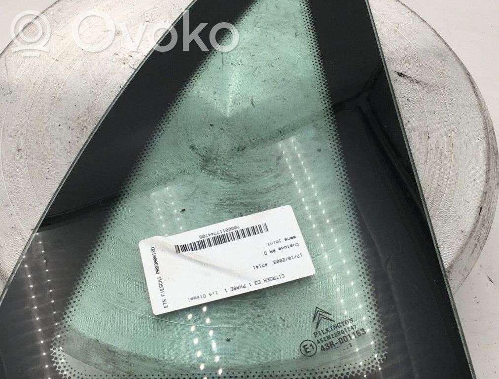 Citroen C3 Rear side window 