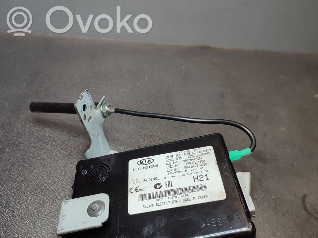 KIA Ceed Other control units/modules 