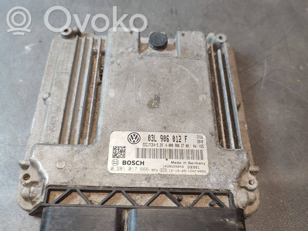 Volkswagen Crafter Engine control unit/module 