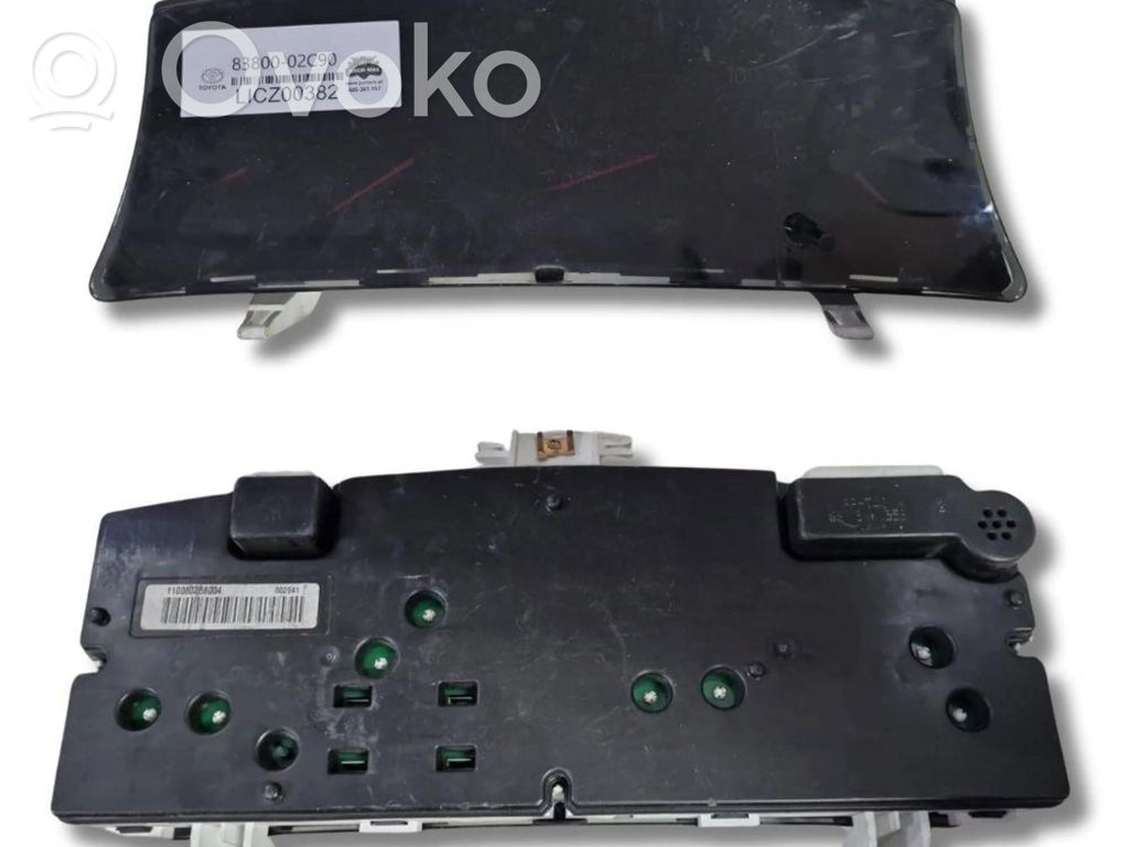 Toyota Corolla E120 E130 Nopeusmittari (mittaristo) 