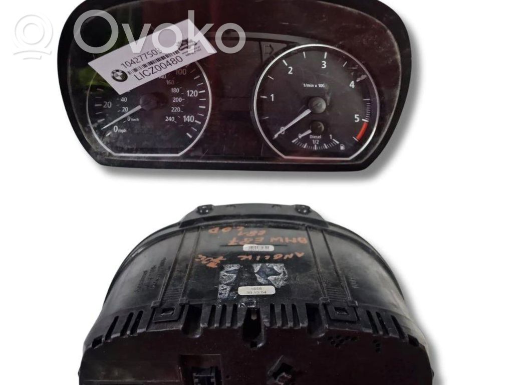 BMW 1 E81 E87 Speedometer (instrument cluster) 