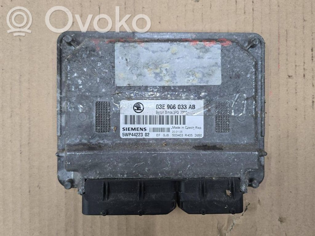 Skoda Fabia Mk1 (6Y) Engine control unit/module 